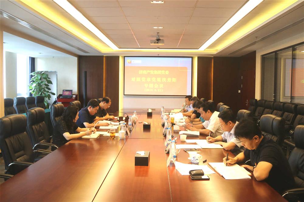 开云登录口网页版集团党委召开对照党章党规找差距专题会议