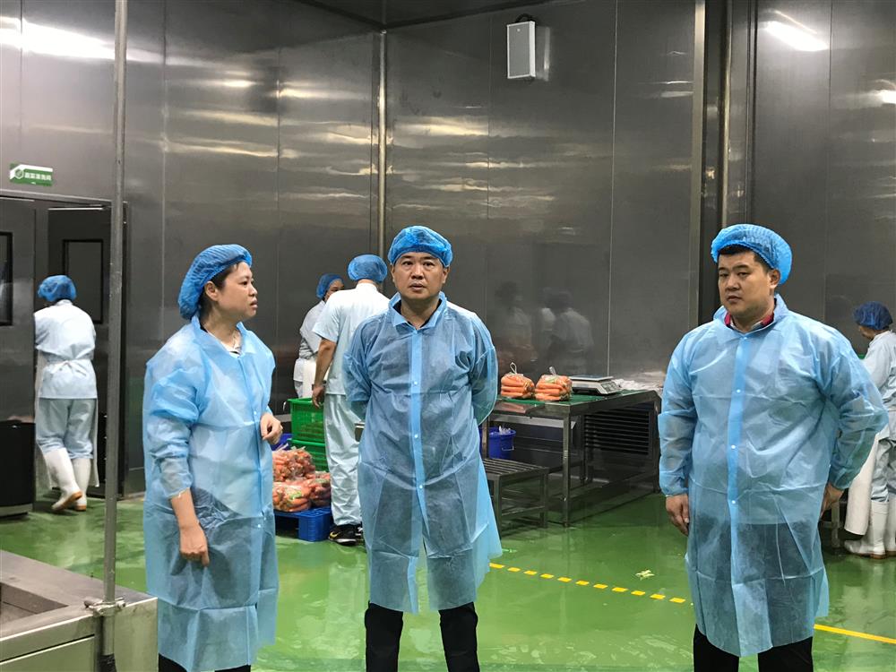 济南开云登录口网页版集团纪委书记卢刚赴金德利集团食品产业园调研