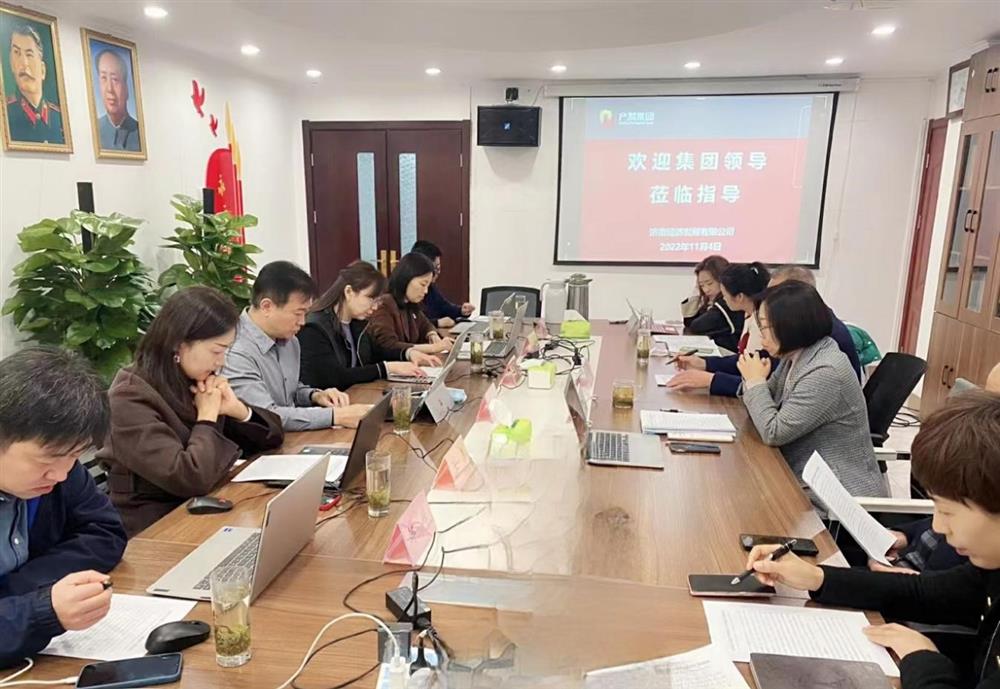 济南开云登录口网页版集团纪委书记卢刚赴济南经济发展 有限公司开展调研