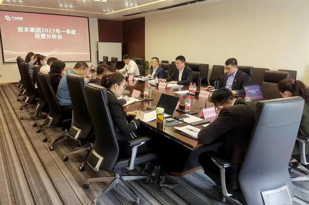 开云登录口网页版资本集团组织召开2023年一季度经营分析会